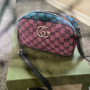 Multi color gucci bag